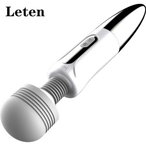 Female masturbation Leten AV vaginal massage vibrator charging adult female clitoral stimulation happy couple flirting sex toys