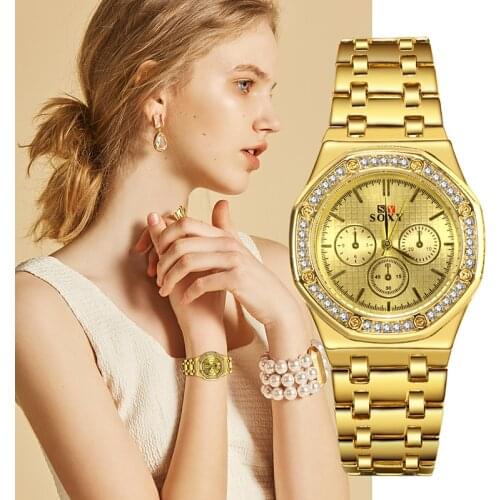 New 2019 Womens Bracelet Watch Ladies Mujer Design Watches Quartz New Crystal Luxury Wristwatch Feminino Relogio bayan kol saati