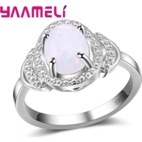 New Arrival Trendy 925 Sterling Silver Jewelry For Women Pretty Good Birthday Gift Women Beloved Rings Hot Selling