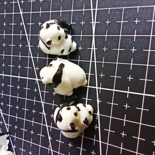 1pcs/lot resin pvc solid Mother and Child panda cartoon 15mm fairy garden gnome moss terrarium decor crafts bonsai home DIY A114