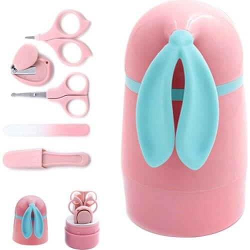5Pcs/set Newborn Baby Health Care Kits Newborn Kid Care Baby Hygiene Kit Grooming Set Baby Kids Nail Care Safety Tools for Baby