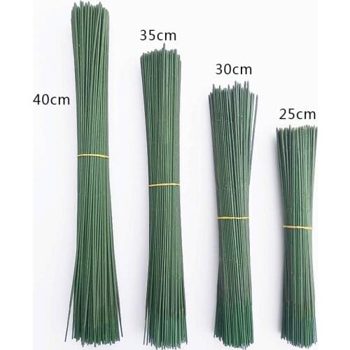 25Pcs Artificial Flower Soap Rose Stems Craft Decor Holding Paper/Plastic Floral Tape Lron Wire