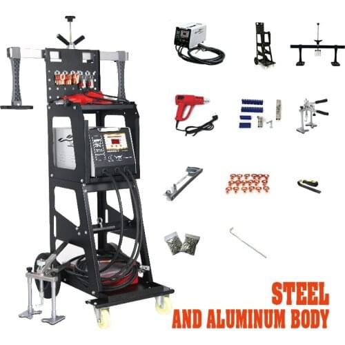 220V 2KW Car repair machine spot welding machine Aluminum iron metal depression repair machine Auto maintenance Electric welder