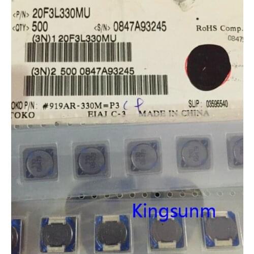 Free shipping 10pcs 919AR-330M=P3 TOKO 33UH 10X10