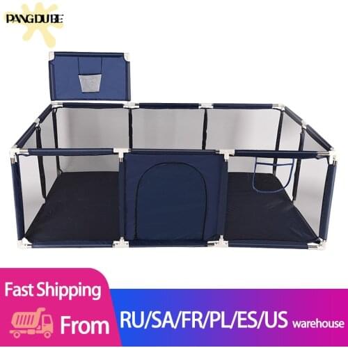 NEW Children Playpen Baby Playground Kids Safety Fence Kids Ball Pit Playpen Child Safety Barrier Baby Playpen Park for 6 M-6 Y