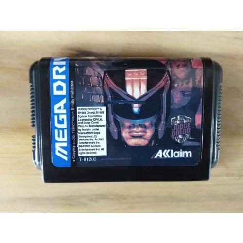 MD Game : JUDGE DREDD ( Japan Version!! )