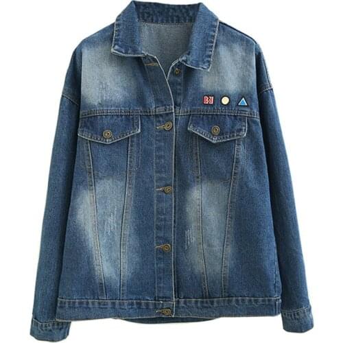 Женские джинсовые куртки Jeschey China At AliExpress