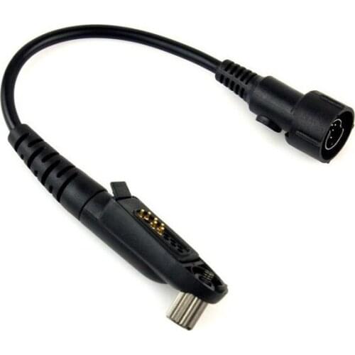 Cable For Military Bone Conduction Noise Cancelling Headset For Motorola GP328PLUS, GP338PLUS, GP344, GP388, EX500