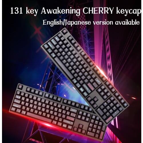 Awaken Keycaps Cherry Profile Dye Sub PBT Keycap For Cherry MX Switch 61/87/104/108 Mechanical Keyboard
