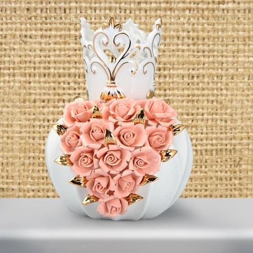 European-style garden furniture creative style decals ceramic crafts ceramic vases Bedroom Living Room Decoration