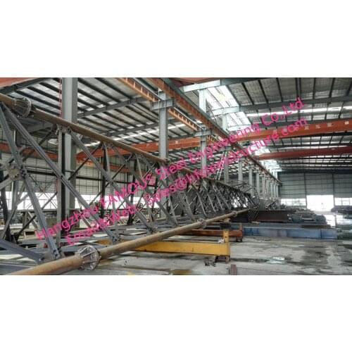 Structural Steel Monopole Towers And Lattice Towers Steel Pole For Wind Power Plant Production Line and Telecommunication