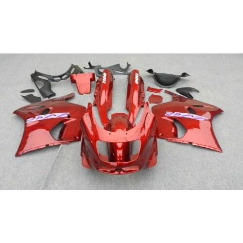 Motorcycle Fairing kit for KAWASAKI Ninja ZZR1100D 93 00 01 03 ZZR 1100 ZX11 1993 2001 2003 ABS Hot red Fairings set+Gifts KW17