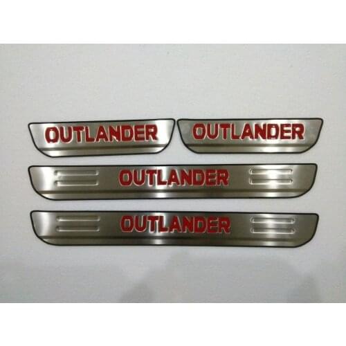 Stainless steel Scuff Plate/Door Sill Door Sill for mitsubishi OUTLANDER 2013-2018 Auto parts