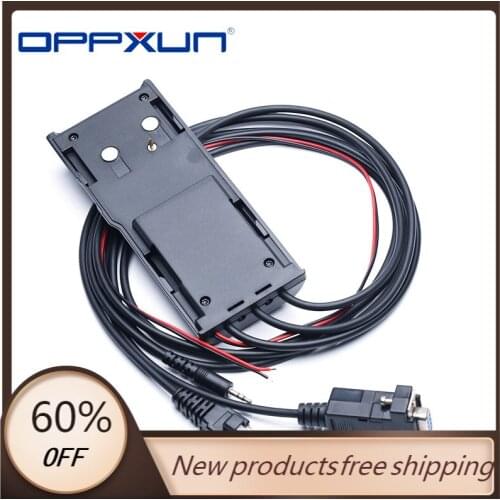 OPPXUN 3 in 1 Programming Cable for Walkie Talkie GR300, GR400, GR500, GR1225 GP300 GP88 GP88S GP2000 Radios