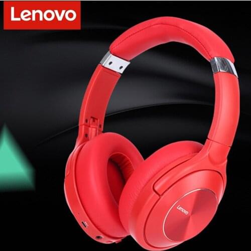 Original Lenovo HD700 ANC Headphones Over Headset Subwoofer Sport Running Blutooth 5.0 Headset Unisex Noise Reduction Video Call