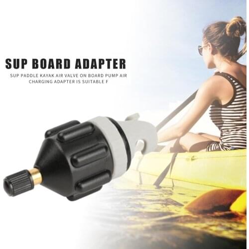 Durable Air Valve Adaptor Nylon Kayak Accessory Wear-resistant Rowing Boat Air Valve Adaptor Inflatable Pump Sup Board Adapter
