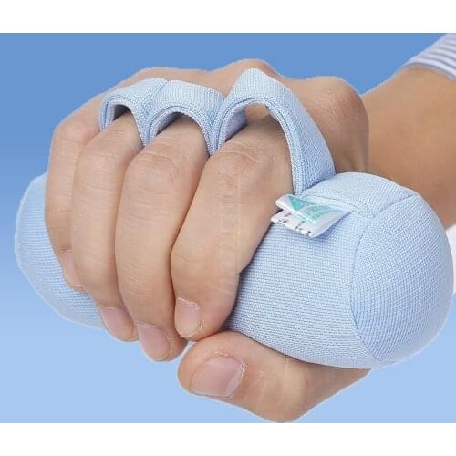 Rehabilitation elderly stroke hemiplegic finger strength palm finger device bed elderly patient anti-finger bond hand grab rod