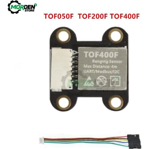 TOF200F TOF400F TOF050F Laser Range Sensor Module 50cm/2M/4M Distance Sensor Serial Port UART/Modbus/I2C IIC Mode Output DC3-5V