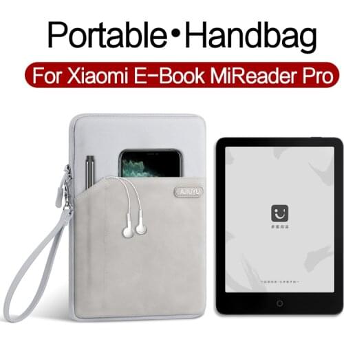 Universal Soft E Book Liner Sleeve Pouch Zipper Bag For Xiaomi E-Book MiReader Pro 7.8" Mi Reader Pro Ebook Cover Shell Handbag