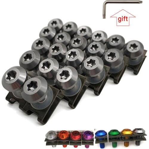 For Ducati MONSTER M400 M600 M620 M750 SS800 SS900 Motorcycle Fairing Aluminu hexagon socket Screws Clips Body Spring Bolt Kit