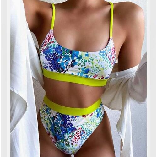 2 Piece Bikini Swim Suit Women Swimwear Swimsuits Bathing Biquinis Swimming Suit for Women Maillot De Bain Femme Monokini