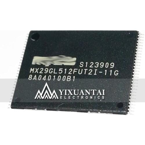 1PCS/lot 5pcs/lot 10pcs/lot Free shipping 100% original MX29GL512FUT2I-11G MX29GL512FUT2I MX29GL512 TSOP56