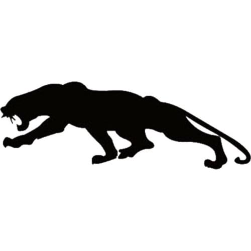 16*5.6cm Car Decal Running leopard Animal Handsome And Cool Stickers Car Styling Car Sticker