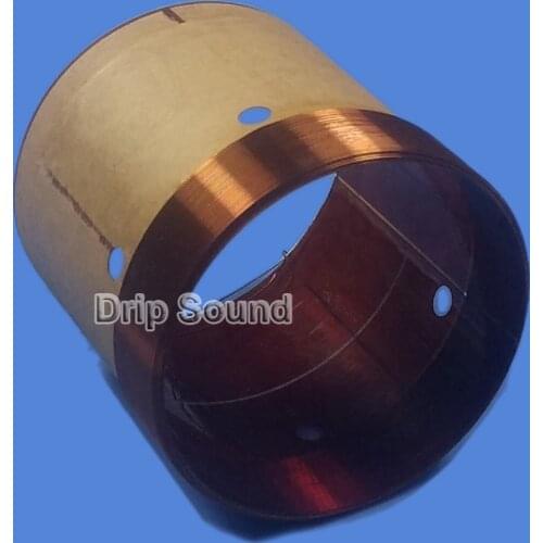 2pcs 49.5mm 49.5 Core 8ohm Bass Voice Coil KSV Kapton Woofer Sound Drive Speaker Repair Parts 4-Layer