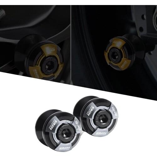 Motorcycle Accessories Swingarm Spools Slider Stand Screws Case for Ducati Monster 821 2014-2021