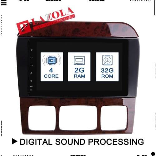 Android 9.0 Car Radio Player For Mercedes/Benz/S320/S350/S400/S500/W220/W215/C Class S Class 4G RAM 3G/4G WIFI Radio GPS
