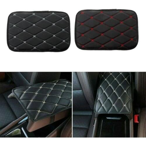 Car Armrest Mat Universal Interior Auto Armrests Storage Box Mats Dust-proof Cushion Cover Armrest Protector Waterproof