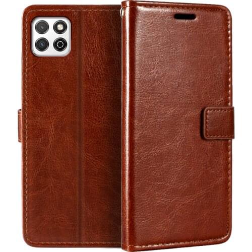 Case For Huawei Honor Play 20 Wallet Premium Leather Magnetic Case Cover With Card Holder And Kickstand For Huawei Honor Play 20