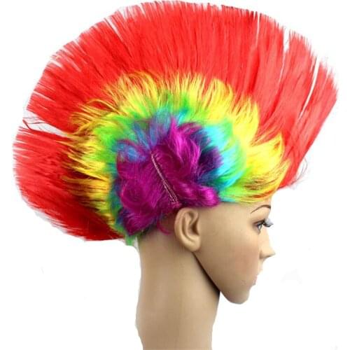 Football Soccer Fans Cockscomb cosplays headwear Peruca Halloween Costumes Carnival Purim Festival parade Nightclub party dress