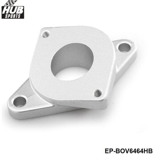 For Nissan R32 Skyline BOV Blow Off Valve Flange Adapter Billet Aluminum Fits Gr*ddy FV/RS/RZ/S flanges HU-BOV6464HB