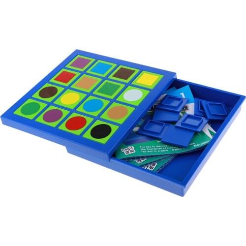 Logical Board Game Colors Puzzle Game for Children Developing Thinking