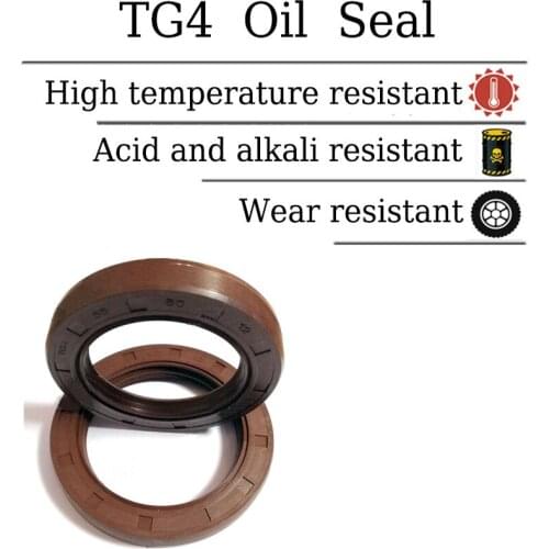 Brown FKM Fluorine TG4 Skeleton Oil Seal Engine Parts Radial Shaft Seals Simmer Ring Gasket ID 80mm