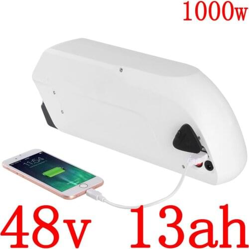 48V 13Ah 10Ah electric bicycle battery 48V Lithium ion Battery 48V 13AH Ebike Battery with 30A BMS for 48V 500W 750W 1000W Motor