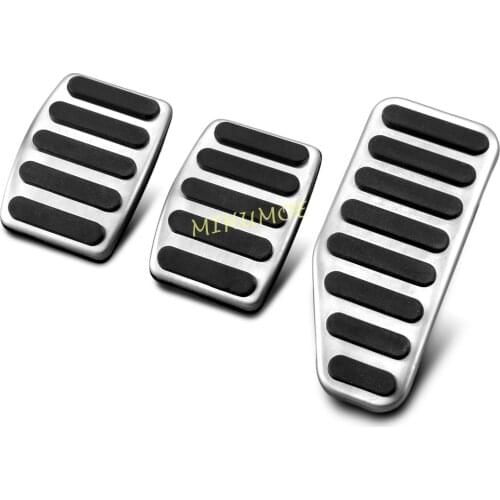 Stainless Steel Manual Clutch Brake Gas Pedal Cover For Suzuki Jimny Swift Ignis