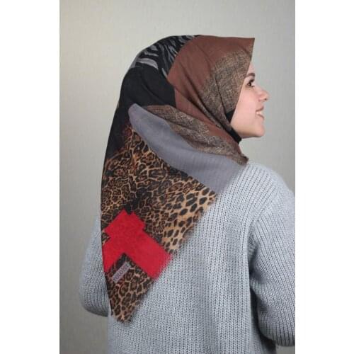 POLOİST LINEN FLAMLI SCARF DESEN-237 - RENK-12