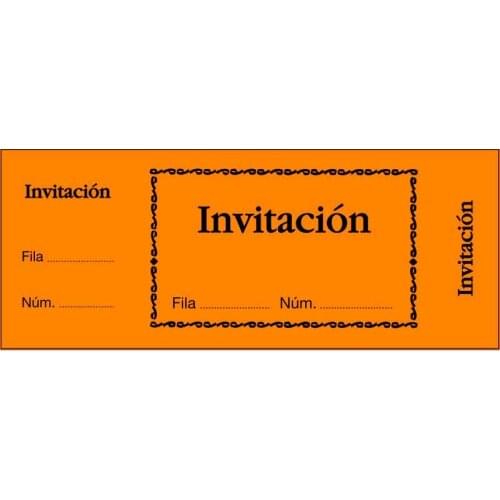 Checkbook invitation 100 sheet, for your activities. Available in various Colour