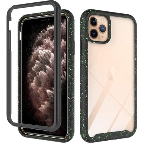 Shockproof hybrid armor TPU Bumper Clear Case for iPhone 11 Pro Max XS MAX XR 11 8 7 6 Plus Anti Shock silicon Luxury phone case