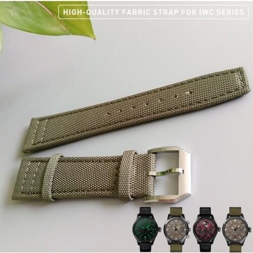 Watch Accessorie Watchbands Fit For IWC PILOTS WATCHES PORTUGIESER Men Leather Watch Bracelet Watch Band Watch Strap Watch Belt