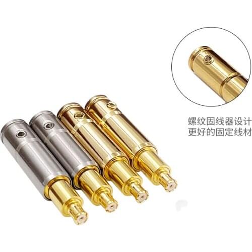 Full beryllium copper gold-plated ADX5000 earphone pin ESW750 990H 770H MSR7B A2DC metal plug 1pair