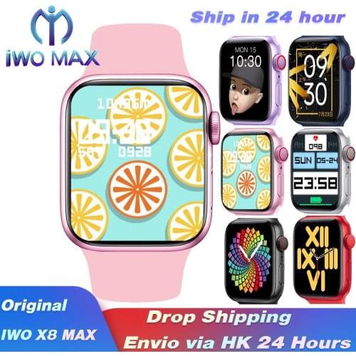 X8 max smartwatch original IWO13 MAX Sport Smart Watch 1.75inch Custom Dial Bluetooth Phone Call PK X8 Men Woman Smart Watch IWO