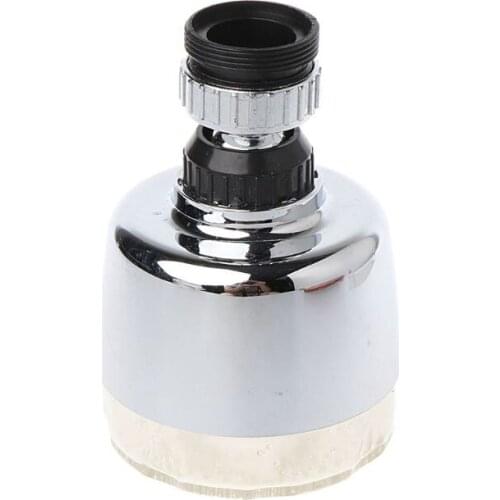 360 Degress Rotatable LED Sink Faucet Aerator Filter ABS Multi-Color Kitchen Tap Head Water Light Stream Spout B95A