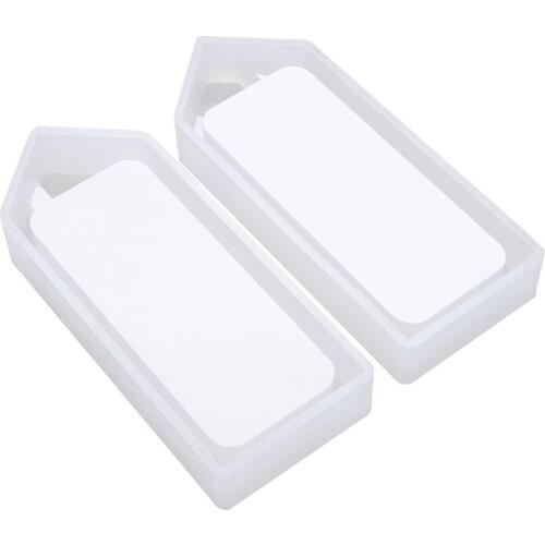 DIY 3D House Piggy Bank Silicone Resin Mold Coin Storage Box Silicone Resin Mold New