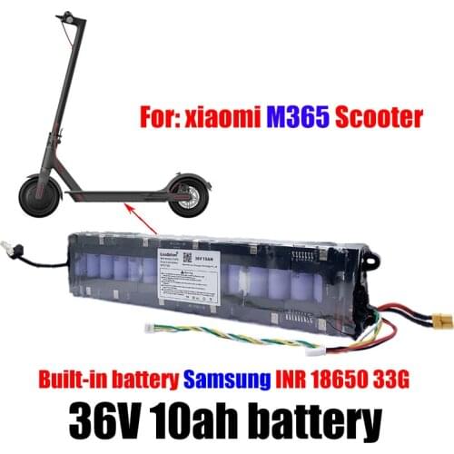 42v Battery Pack 36V 10Ah Scooter Battery Pack For Xiaomim365, Electric Scooter 10s 3p XiaomiM365 High-quality Lithium Battery