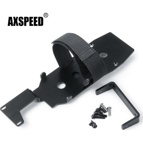 AXSPEED 1/10 Car RC Metal Battery Mount Plate for Remote Control Climber TRX-4 TRX4