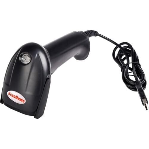 Free Shipping! ZD-6600 2D QR Wired Handheld USB laser Barcode Scanner Reader support mobile payment computer screen scanner