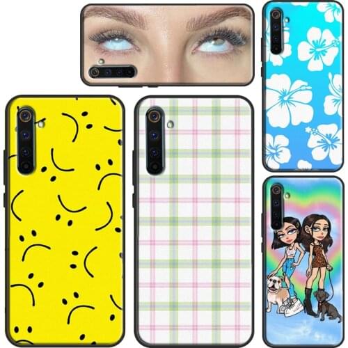 Groovy Shroom Red Dragon Lucky Dice Case For Realme GT Neo Q3 6 7 8 Pro C15 C11 C3 C21 Back Cover For OnePlus 9 Pro 8 7T 8T 9R